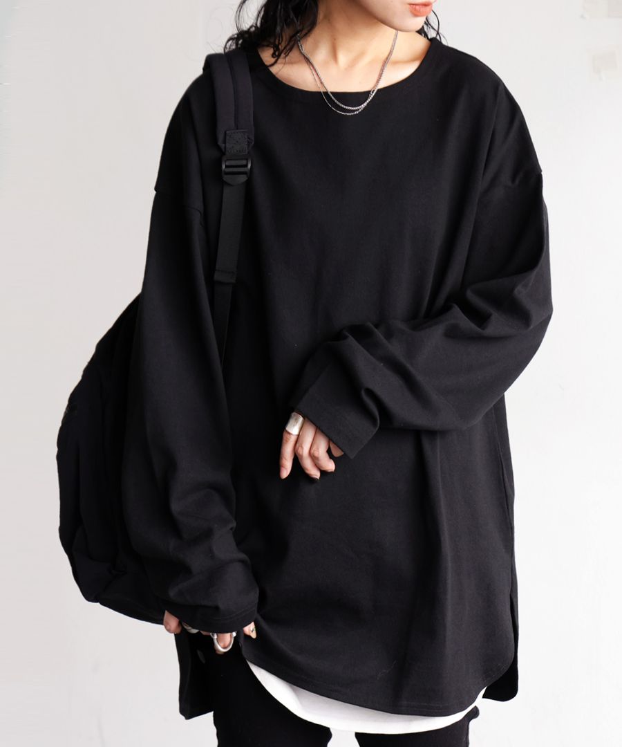 ロンT 綿100 抗菌防臭 レディース 長袖 カットソー 無地・再入荷 (80