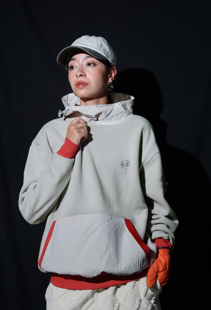 ANTIQUA GOLF×STCH レディース フリース 送料無料・メール便不可