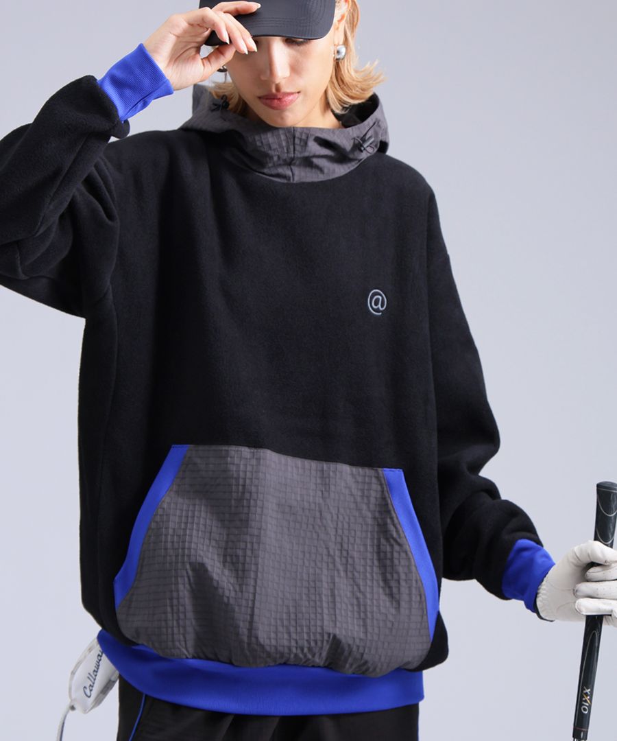 予約：12月中旬納期】ANTIQUA GOLF×STCH レディース フリース 送料無料