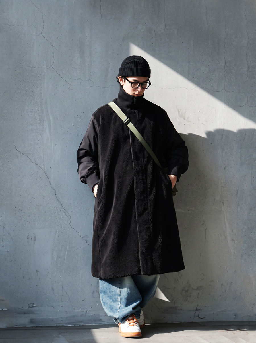 予約会：9月中旬納期】纏うだけで、凛とする。ロングコート メンズ