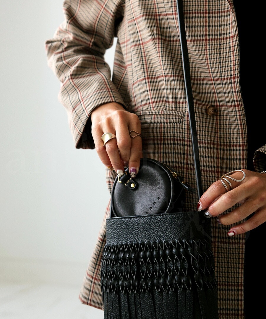 本革 日本製 ミニポーチ マチあり ミニマリスト 送料無料・メール便