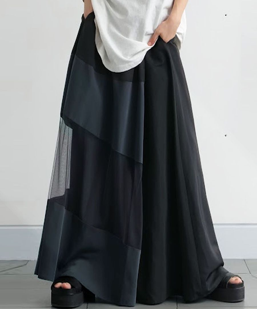 【新品未使用】シアーモチーフスカート ブラック Sサイズ 26_000000025698.jpg?1744005466