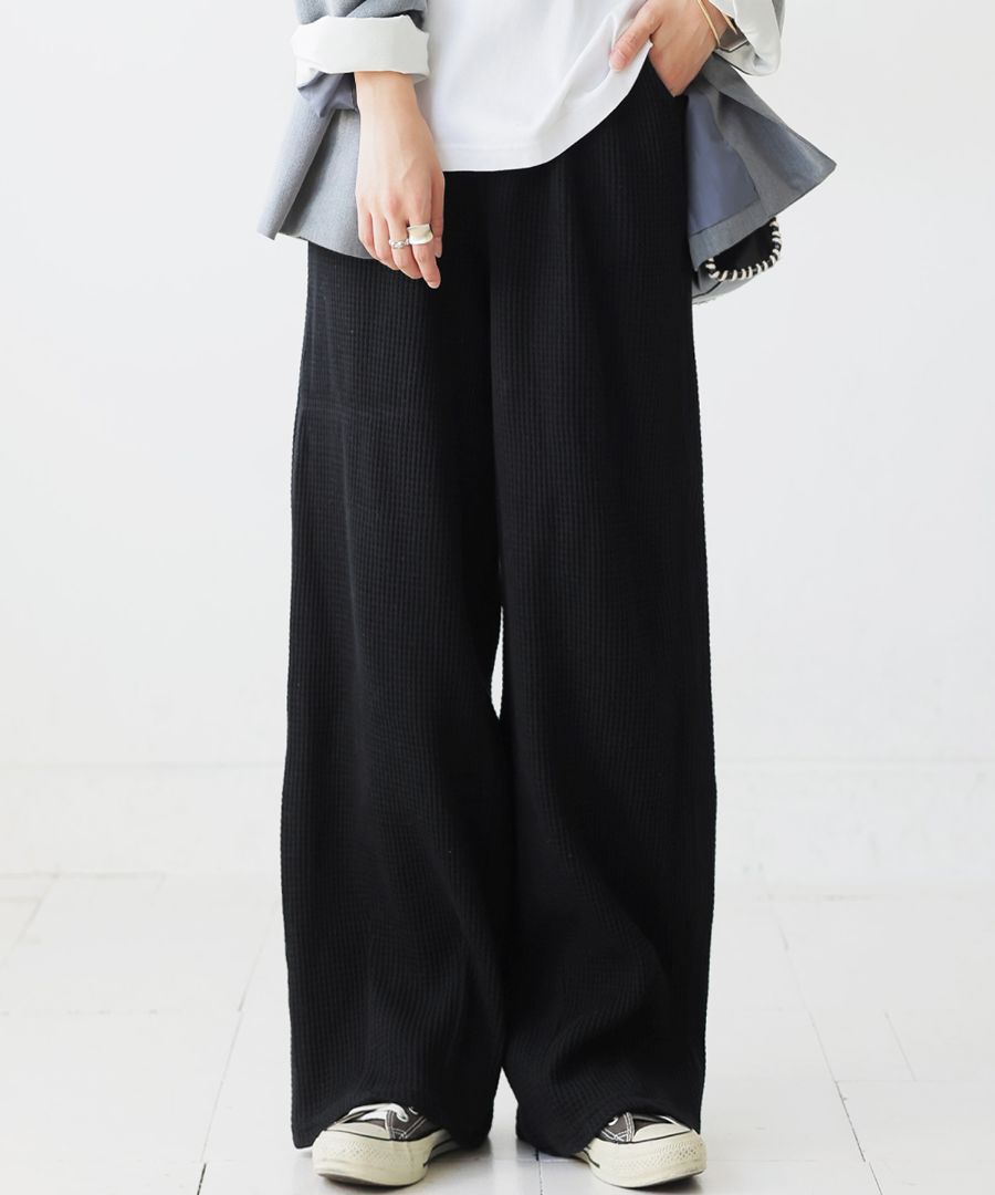 ❤️お値下げ★アルベロベロ❣️ワイドパンツ セール】 【CLASSY.11月号掲載/洗える】ドライ2WAYストレッチ