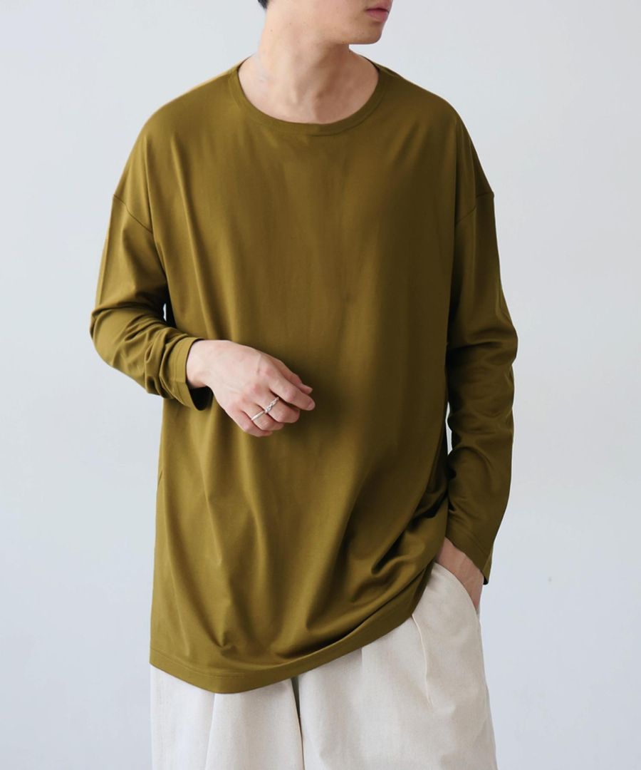 特別送料無料 ロンT カットソー メンズ トップス 無地 長袖・再入荷