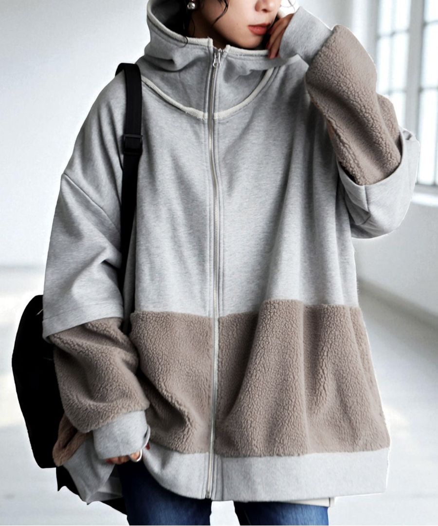 ブリーフィングボアパーカー　M ボアパーカー メンズ パーカー[品番：EH000005588]｜8（eight