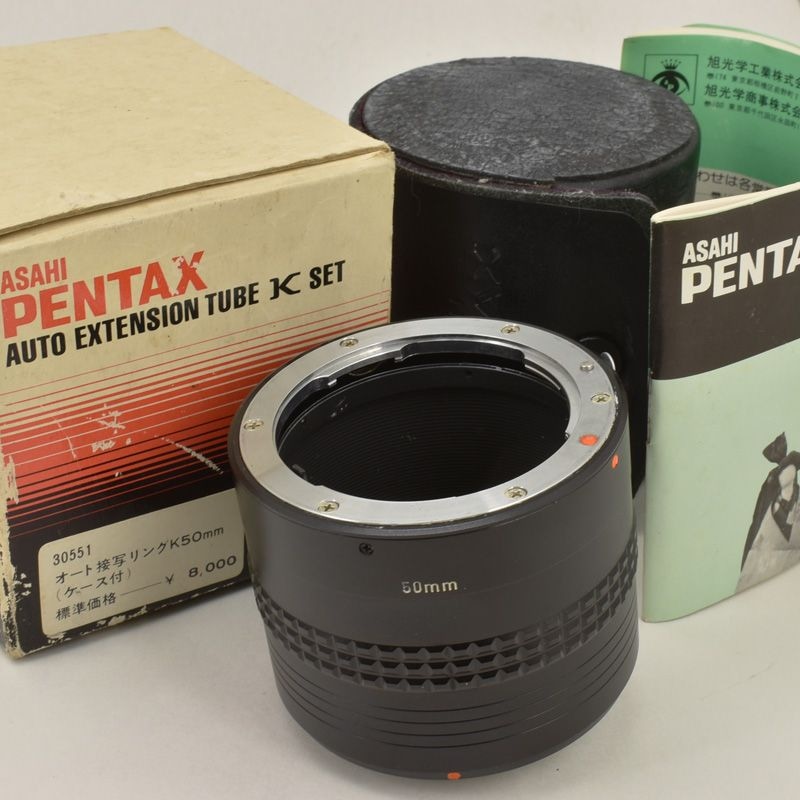 Ĺ����֥�󥰡�PENTAX K Auto Extension Tube 50mm �ڥ󥿥å����������ܼ̥��K 50mm����Ȣ���������դ�