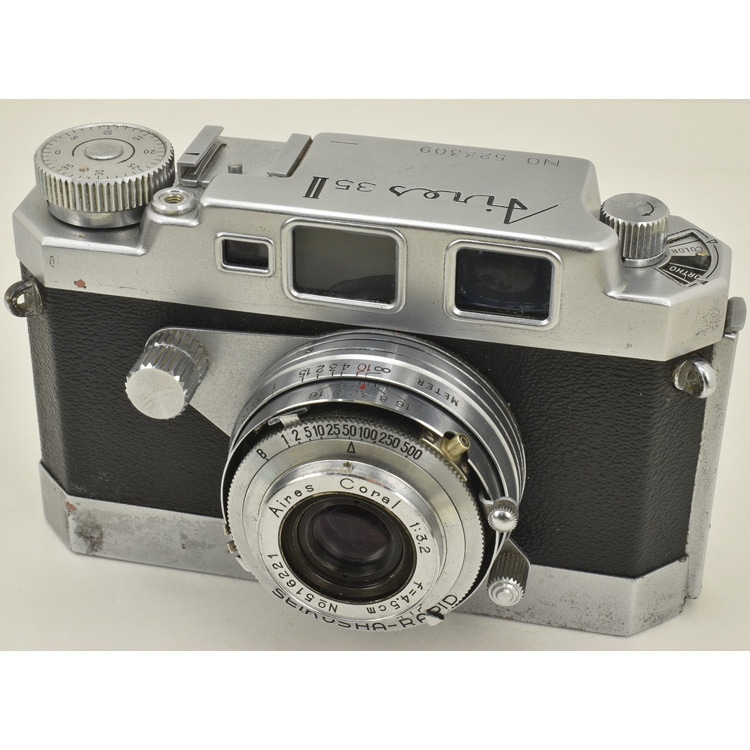 #385★現状品★ Aires 35 iii c レンジファインダー サ)【ジャンク】AIRES 35 Ⅲ C レンジファインダーカメラ