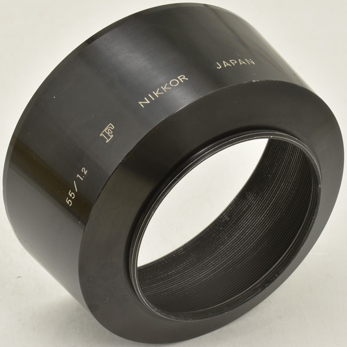 Nikon HS-3 55/1.2 ニコン 55mm F1.2用 メタルフード Nikon HS-3 55/1.2 Metal hood for Nikon 55mm F1.2 | eBay