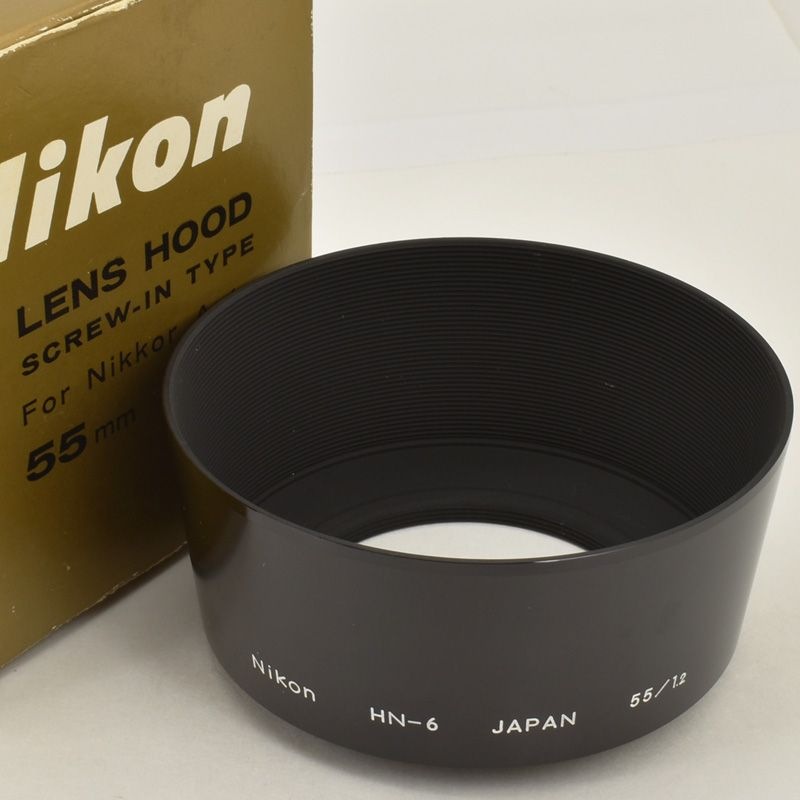 Nikon HN-6 55/1.2 �˥��� Auto 55mmF1.2�� �ͥ����߼� �᥿��ա��ɡ�52mm�¡ˡ���Ȣ�դ�