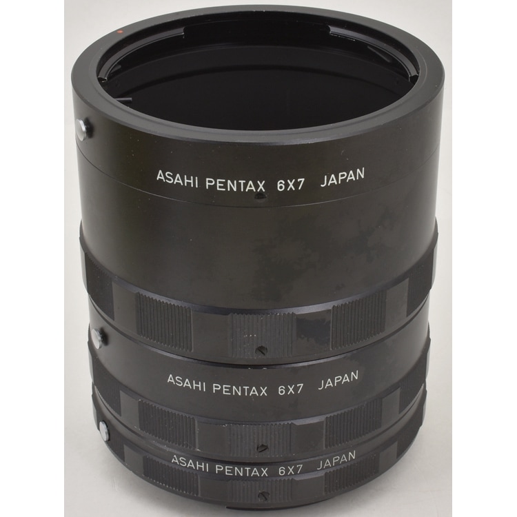 PENTAX 6x7 Auto Extension Tube 1.2.3 Set �ڥ󥿥å���67�� �������ܼ̥�󥰥��å�