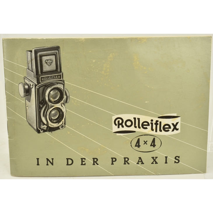 整備済】Rollei Rolleiflexベビーローライ4x4 二眼レフ Rollei