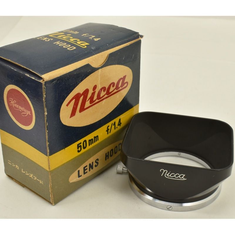【実写確認整備品】ニッカType33／Nicca50mmf2.8フード付 Nicca ニッカカメラ TYPE-33 F:2.8(50mm) 純正革ケース - メルカリ