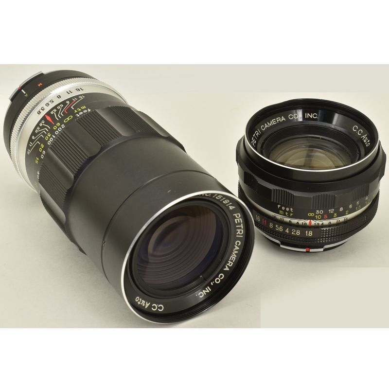 ☆希少☆ ペトリ PETRI C.C AUTO F1.4 55mm #4555｜一眼カメラ用