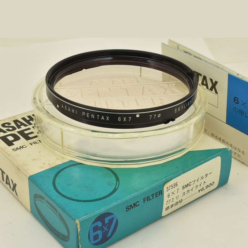 ASAHI PENTAX 6x7 77�� SKYLIGHT SMC �ڥ󥿥å���6x7����� 77mm�Х�ͥåȼ� �������饤�ȥե��륿������Ȣ�����������������դ�