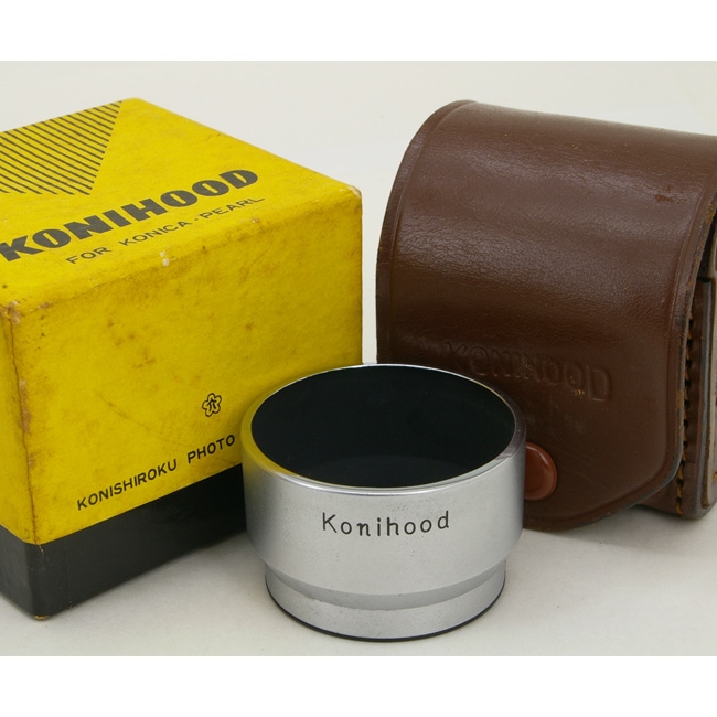 konica コニカ 小西六 Pearl II 革ケース付き 中古カメラ機材の通販専門店