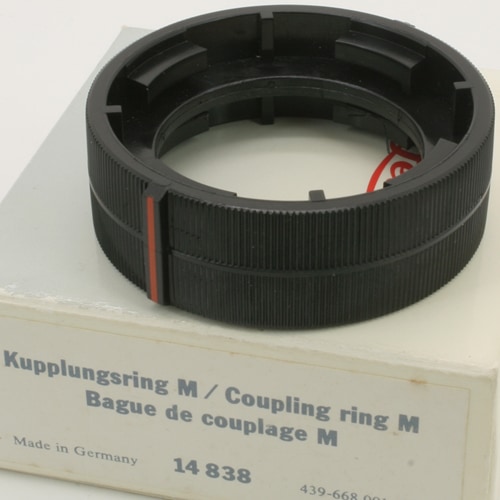Leica 14838 Coupling ring M �饤��M�ޥ�����ѥ��åץ�󥰥�� �ʥ�󥺥��祤��ȡ�ξ�̥ꥢ����åס��֥�å����͡�