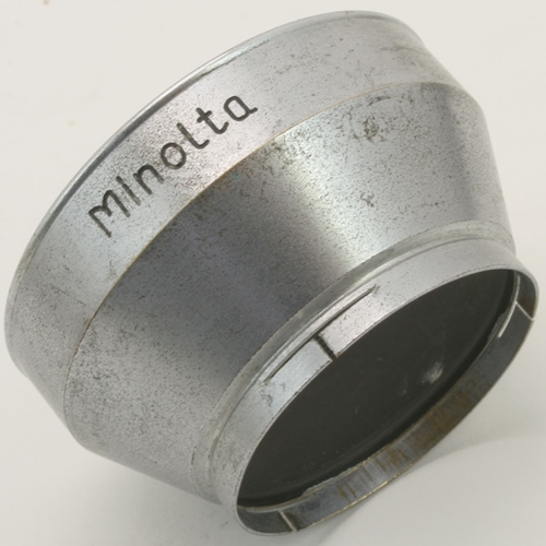 最終価格　ミノルタ　MC24mmF2.8用　メタルレンズフード　（中古品） 0000000167532_J6MMdj6.jpg