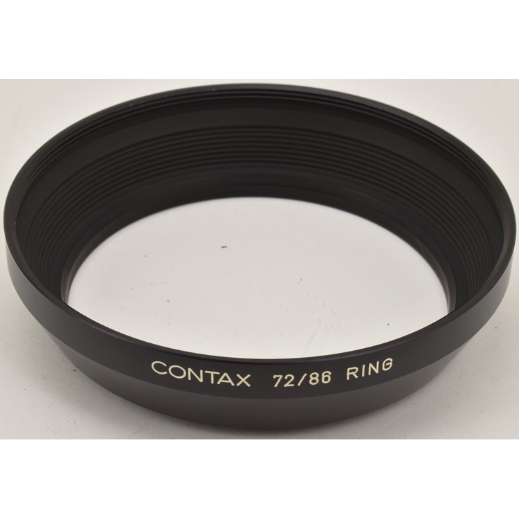 コンタックス　メタルレンズフード用アダプターリング　72mm／86mm　A ニッコールレンズの話】いろいろなニッコールレンズに