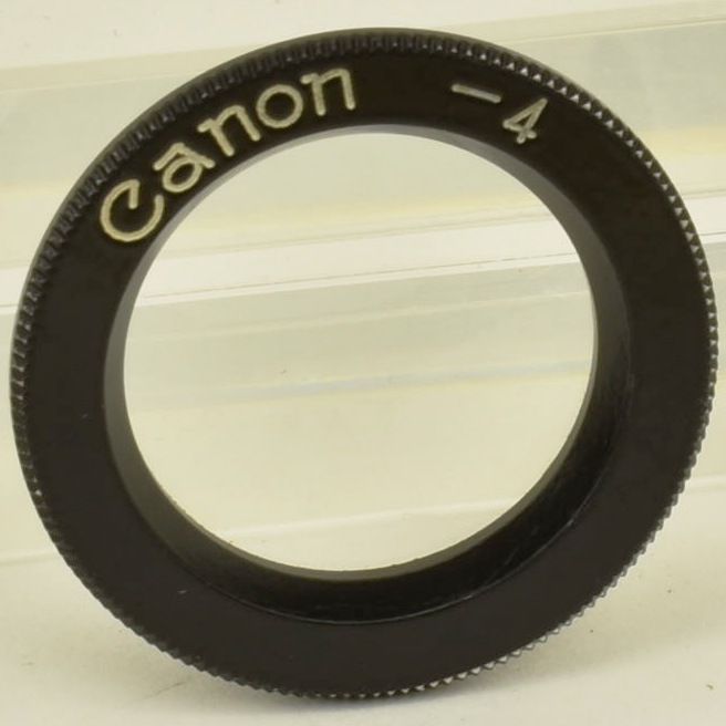 ���ٶ���ѡ�Canon DIOPTRIC ADJUSTMENT LENS R -4 ����Υ�F-1�� ����������� -4