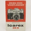 ZEISS IKON Voigtlander Icarex 35S Instruction for use �ʥĥ�����������/�ե����ȥ����� ������å���35S�� ��ʸ�������