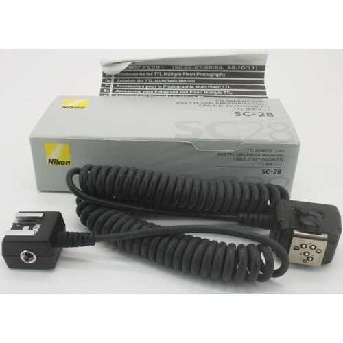即決」 未使用 ニコン TTL調光コード SC-28 NIKON