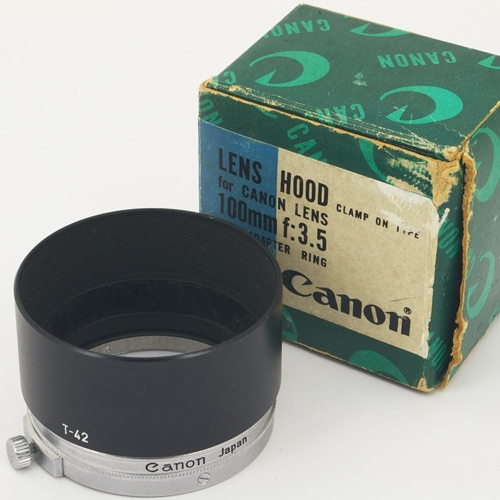 Canon T-42 ����Υ��L��50mmF2.8����L��100mmF3.5�� ���42mm ���֥��� �᥿��ա��ɡ���Ȣ�դ�