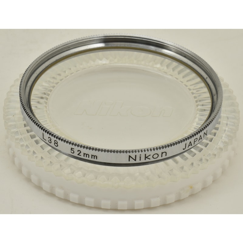 ����˴����L38�ץե��륿����Nikon L38 52mm �˥��� 52mm�� ����UV�ե��륿�����ץ饱�����դ�