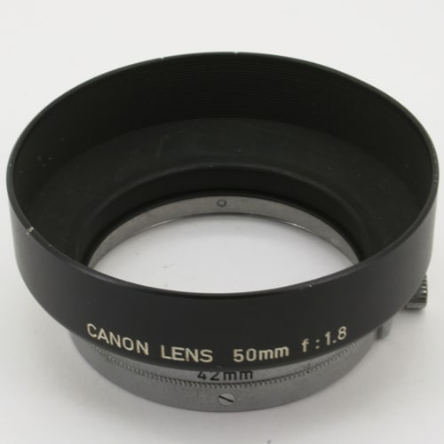 CANON LENS 50mm f:1.8 �ա��� + 42mm ���֥������ ����Υ�L50mmF1.8�� �᥿��ա��ɥ��å�