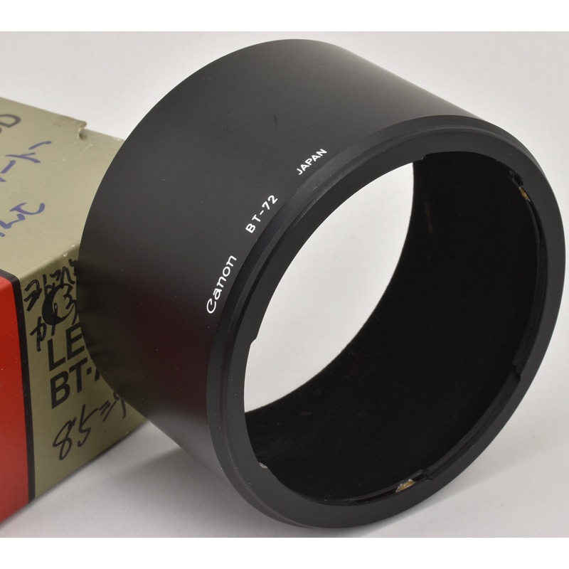 【ふぅ】Canon FD 85mm F1.2 L ＋ BT-72フード キヤノン Canon BT-72 New FD 85mm F1 2 L用 フード｜Yahoo!フリマ（旧