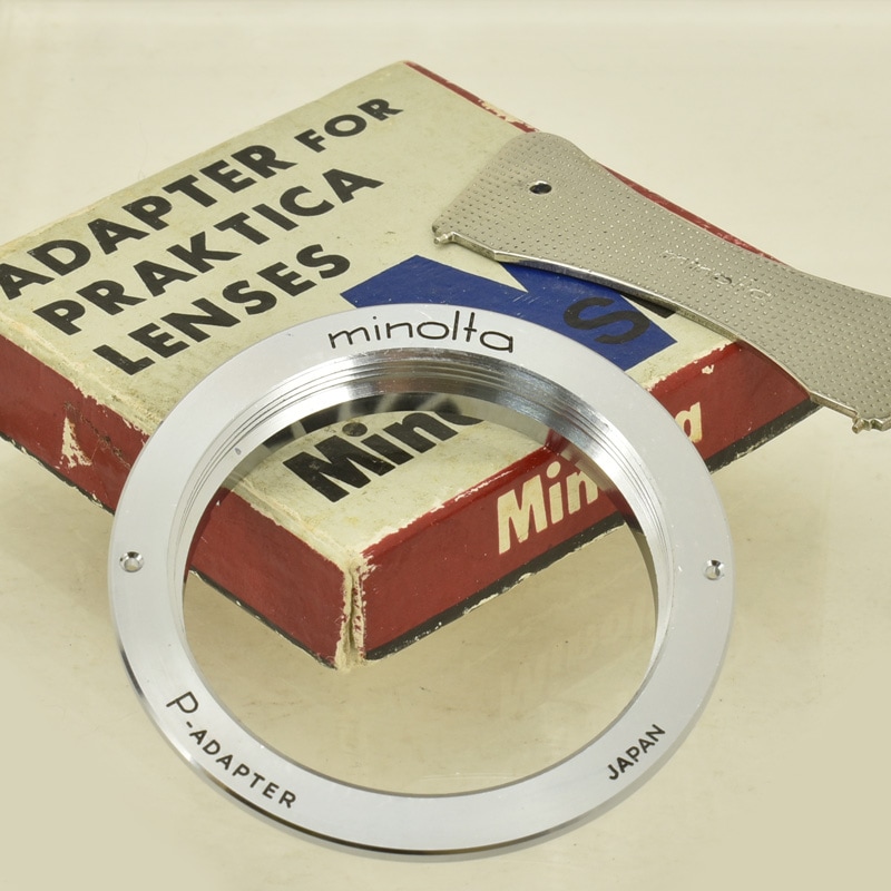 minolta P-ADAPTER �ߥΥ륿 P�����ץ��� ��M42���ץ饯�����ޥ���ȥ��-�ߥΥ륿SR/MD�ܥǥ����ޥ���ȥ����ץ����ˡ���Ȣ��æ�����դ�