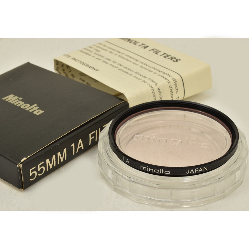 minolta 55mm 1A �ߥΥ륿 55mm�� �������饤�ȥե��륿������Ȣ���������դ�