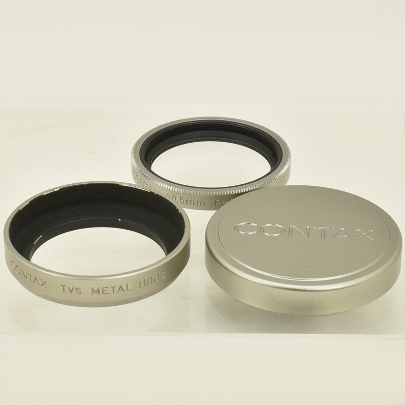 CONTAX T VS III シルバー　ゴム部分ベタつきあり CONTAX T VS III シルバーゴム部分ベタつきあり