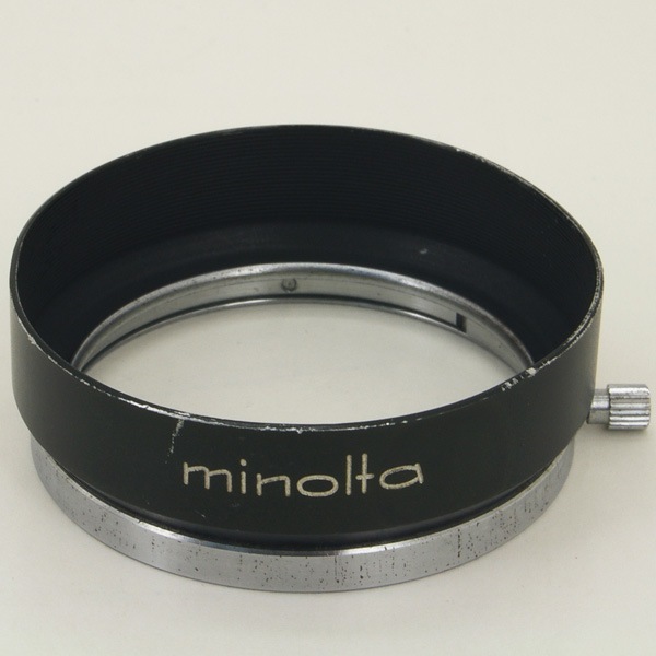 ミノルタ　MC24mmF2.8用　メタルレンズフード　（中古品） 中古カメラ機材の通販専門店 Antiquary（アンティクアリィ）