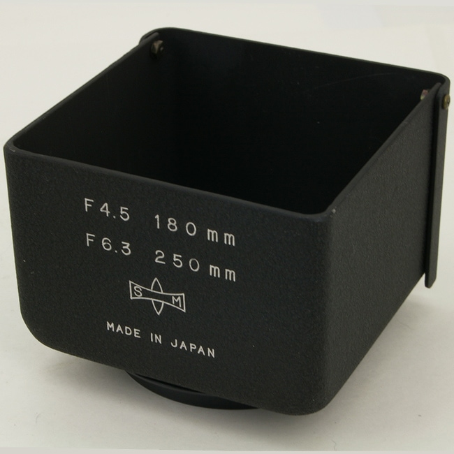 マミヤRB67用 F4.5 180mm 前後キャップ、フード付 【公式通販】