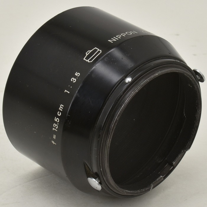 �֥�å�������󥺤ˡ��ٻλ��ޡ����ܥѥƥ�ȹ���դ���Nikon NIPPON KOGAKU JAPAN f=13.5cm 1:3.5 ��󥸥ե���������˥����� 43mm�� ���ʥå׼� �᥿��ա���