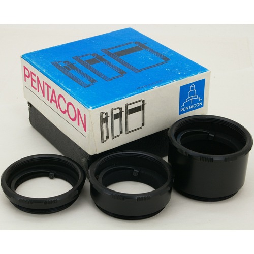 �ò��ʡ�PENTACON M42 EXTENSION TUBE set �ڥ󥿥��� M42��֥�󥰥��åȡʹʤ�Ϣư�ˡ���Ȣ�դ�