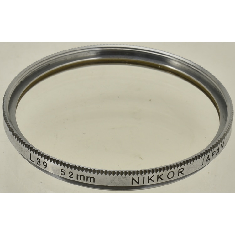 �˥å������á�Nikon L39 52mm NIKKOR �˥��� 52mm�� ����UV�ե��륿��