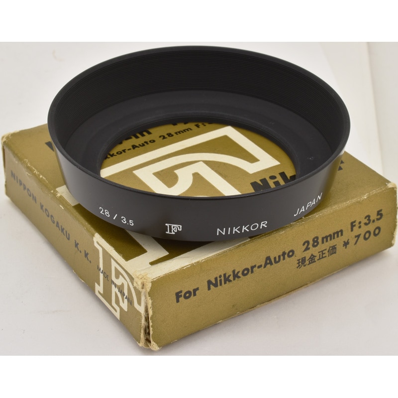 Nikon 28/3.5����ʸ����F�׹����NIKKOR �� �˥���28mm�� ����᥿��ա��ɡ�52mm�¡ˡ���Ȣ�դ�
