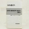�������Ƥ��ޤ���MINOLTA DATA MEMORY BACK DM-9 �ߥΥ륿��9�� ���ƥǡ������꡼�Хå�DM-9 ����������