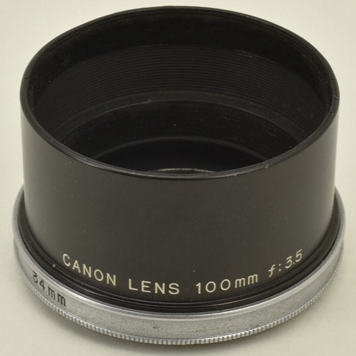 CANON LENS 100mm f:3.5 աɡ34mm¥ͥ߼ Υ (L)100mmF3.5 ᥿ա