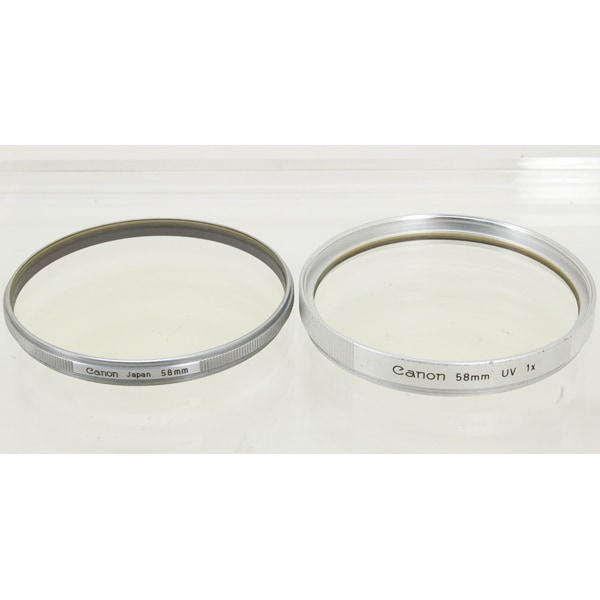 �ò��ʡ�Canon ����Υ� 58mm�� ����UV�ե��륿��2�祻�å�