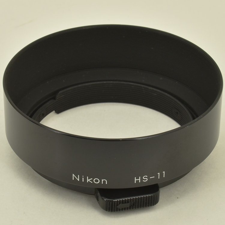 NIKKOR-S Auto 1:1.4　50mm　HS-1フード、フィルタ付き 50mm f/1.4 NIKKOR - S Auto UVフィルター, 純正フード, 前後