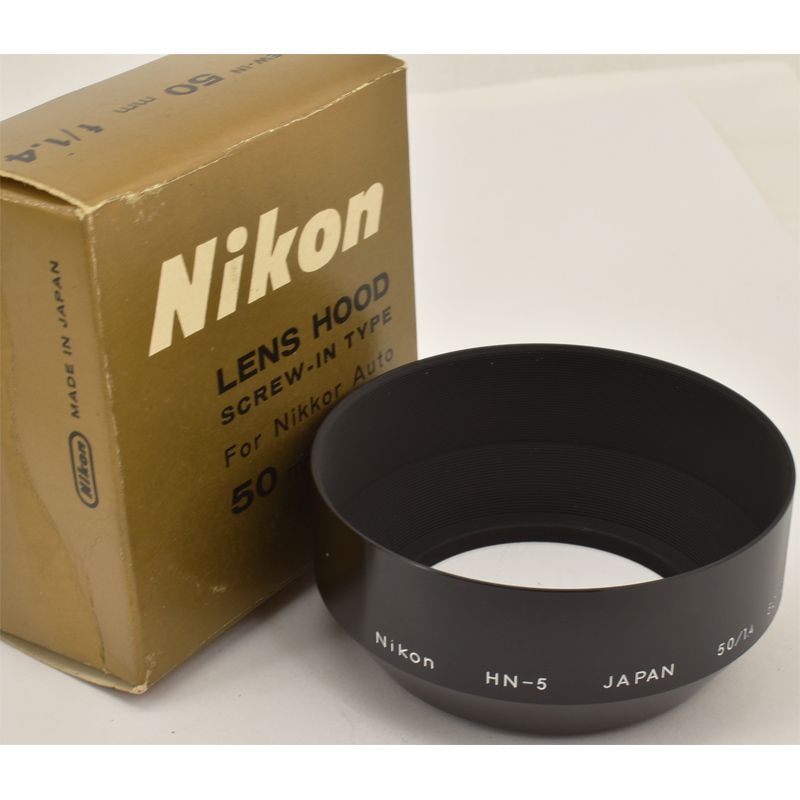 Nikon HN-5 50/1.4 50/2 �˥��� 50mm�� �ͥ����߼� �᥿��ա��ɡ�52mm�¡ˡ���Ȣ�դ�