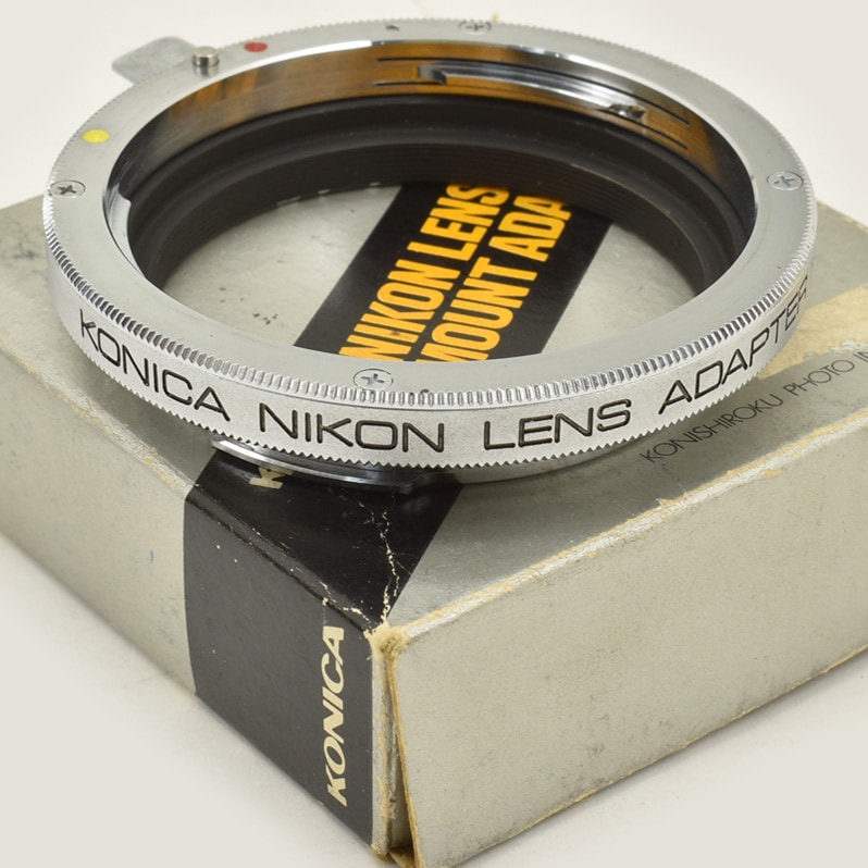 KONICA NIKON LENS ADAPTER AR ���˥�AR�ܥǥ�-�˥���F��� �ޥ���ȥ����ץ���