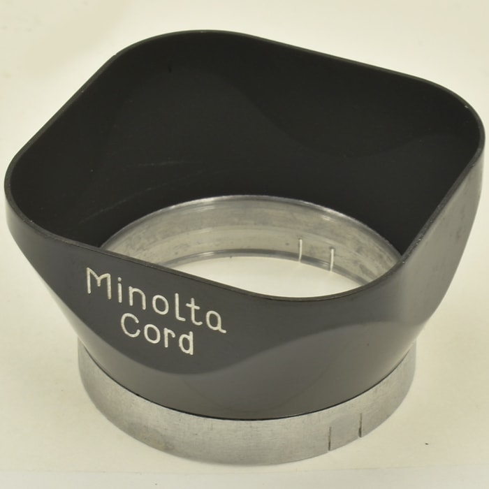 〓カメラケース　フード付〓ミノルタ Minoltacord AUTOMAT 