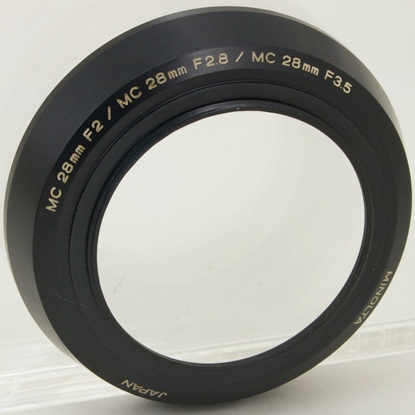 ミノルタ　MC24mmF2.8用　メタルレンズフード　（中古品） 中古カメラ機材の通販専門店 Antiquary（アンティクアリィ）