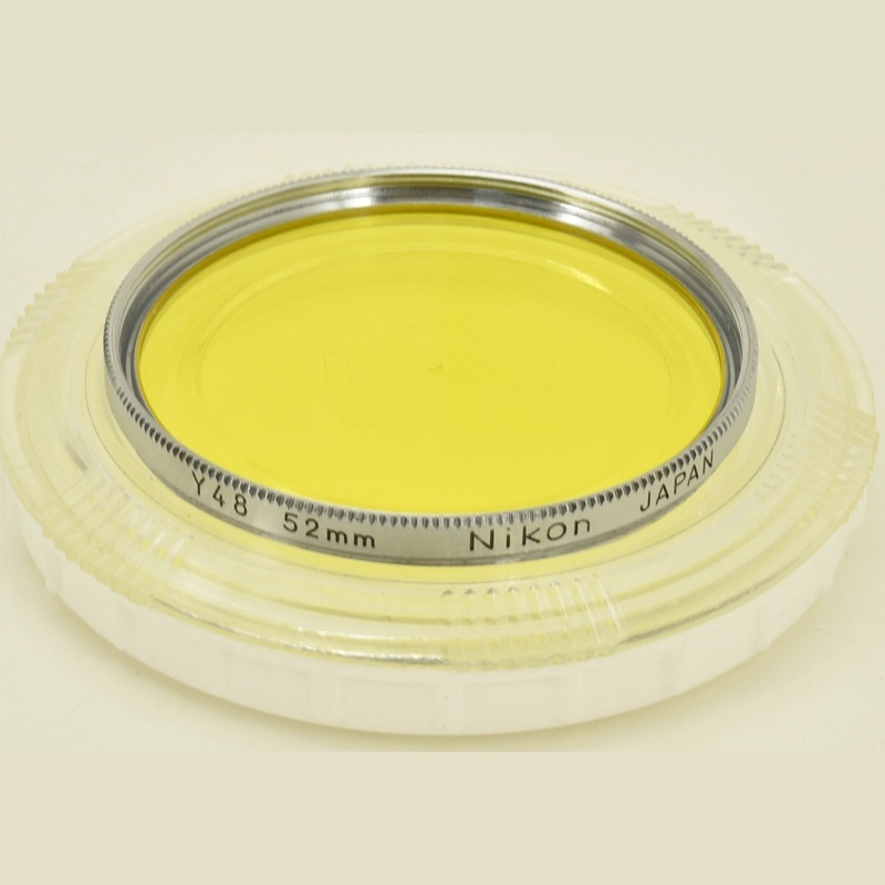 希少 日本光学 Y52 43mm フィルター 銀枠 ケース付き Yahoo!オークション -「ニコン フィルター 銀枠」の落札相場