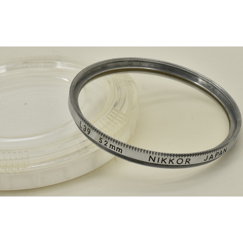 �˥å������á�Nikon L39 52mm NIKKOR �˥��� 52mm�� ����UV�ե��륿�������ܸ����åץ饱�����դ�
