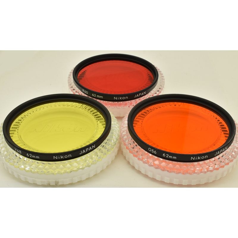 Nikon Y48��O56��R60 �˥���62mm�� ��������������󥸡���åɥե��륿��3�祻�åȡ��������դ�