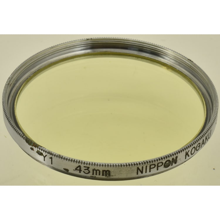 NIPPON KOGAKU JAPAN Y1 43mm �˥��� ���ܸ����� 43mm�� ���������ե��륿����P��0.5��
